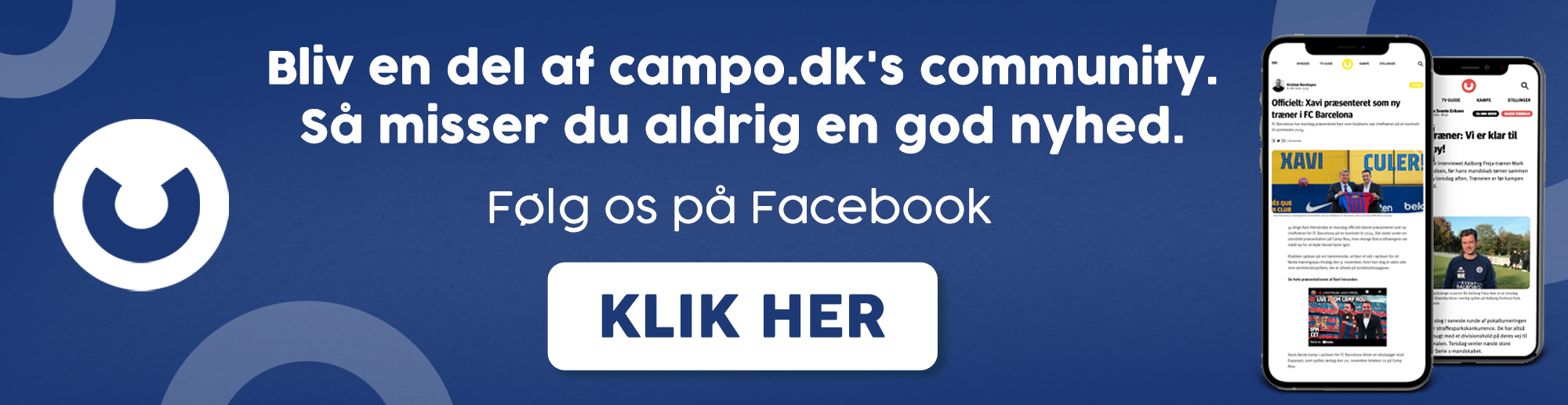 Følg Campo på Facebook