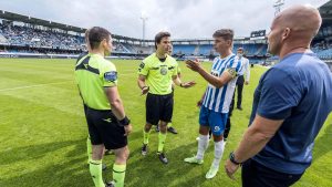 Esbjergs sæsonpremiere blev afbrudt på grund af tordenvejr