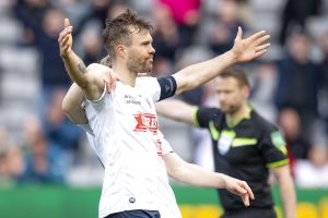 Patrick Mortensen er for første gang i AGF’s trup i denne sæson