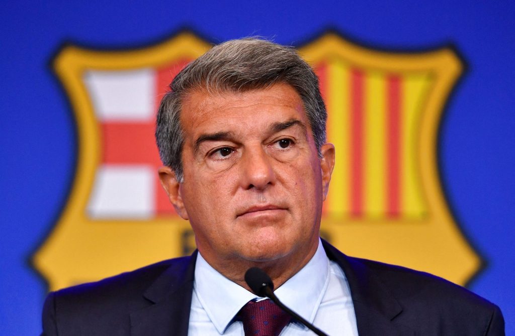 FC Barcelona præsident Joan Laporta