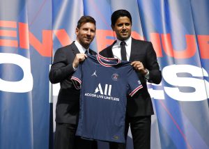 Lionel Messi præsenteres i Paris Saint-Germain