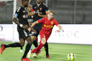 17-årige Andreas Schjelderup scorede to gange.