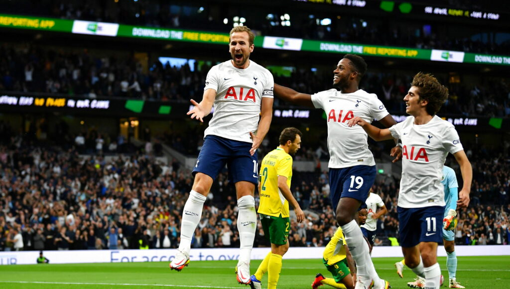 Tottenham Hotspur er videre i Conference League efter to mål af Harry Kane