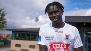 Jing Machar Reec er ny mand i AGF-trøjen