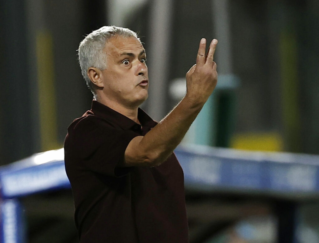 Jose Mourinho var meget hård og kontant overfor sine AS Roma-spillere