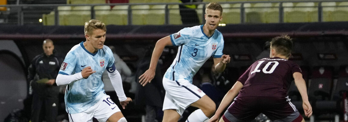 Martin Ødegaard er i en alder af blot 22 blevet anfører for det norske landshold.