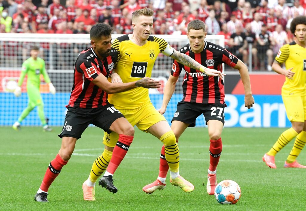 Marco Reus var igen i startopstillingen for BVB Dortmund