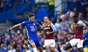 Saul mod Aston Villa mens han spiller for Chelsea.