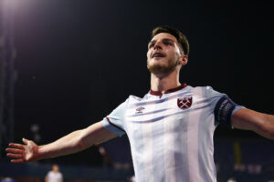 Declan Rice scorede i torsdag mod Dinamo Zagreb i Europa Leaguw