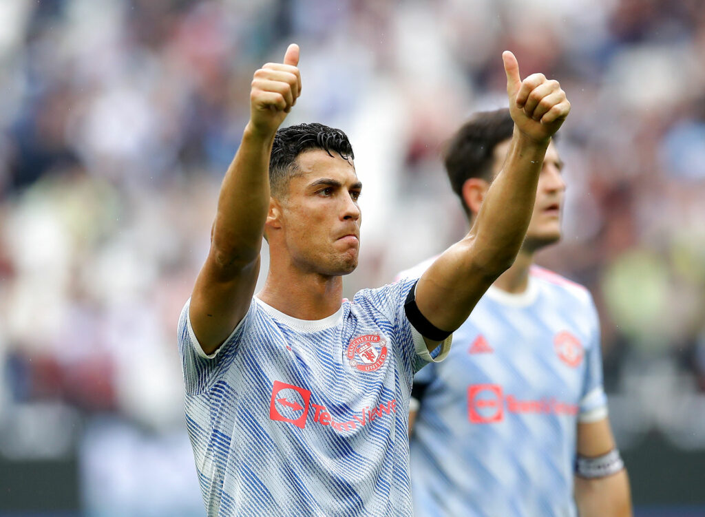 Christiano Ronaldo fra Manchester United vil satse mere på de unge
