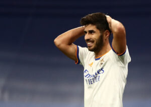 Marco Asensio for Real Madrid. Han scorede hattrick onsdag.