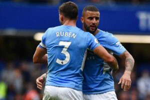 Ruben Dias og Kyle Walker