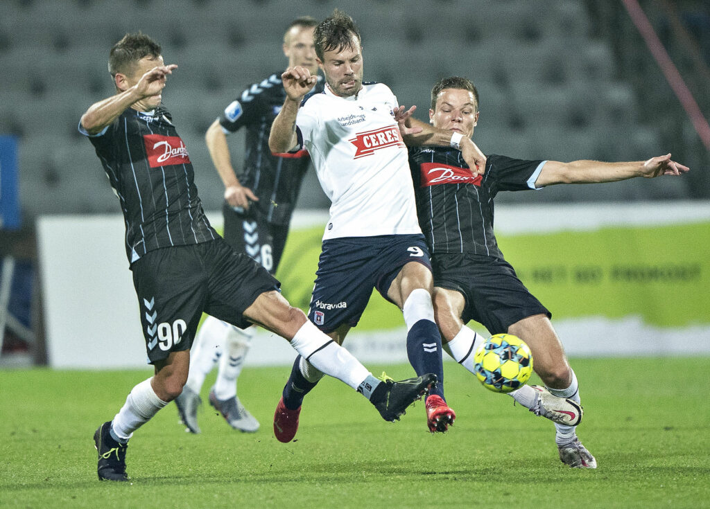 Patrick Mortensen har kæmpet for at vende tilbage til topformen i AGF og i Superligaen