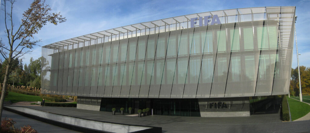 FIFA's hovedkontor i Zürich i Schweiz