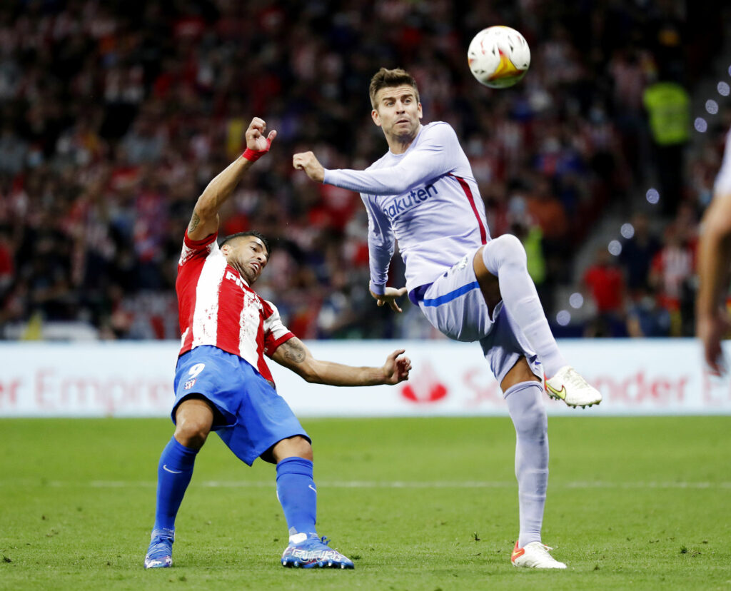 Gerard Pique og Luis Suaréz