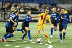 HB Køge mod FC Barcelona