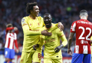 Trent Alexander-Arnold og Naby Keita