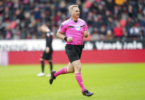 Jakob Kehlet i aktion i den danske Superliga