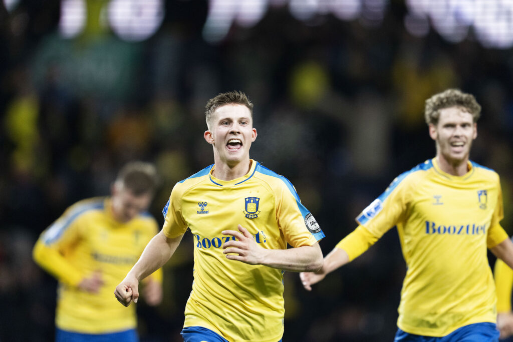 Morten Frendrup i jubel for Brøndby