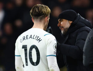 Pep Guardiola Manchester City Phil Foden Jack Grealish