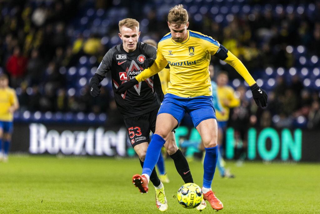 Andreas Maxsø fra Brøndby IF vandt Superligaen i sæsonen 2020/21