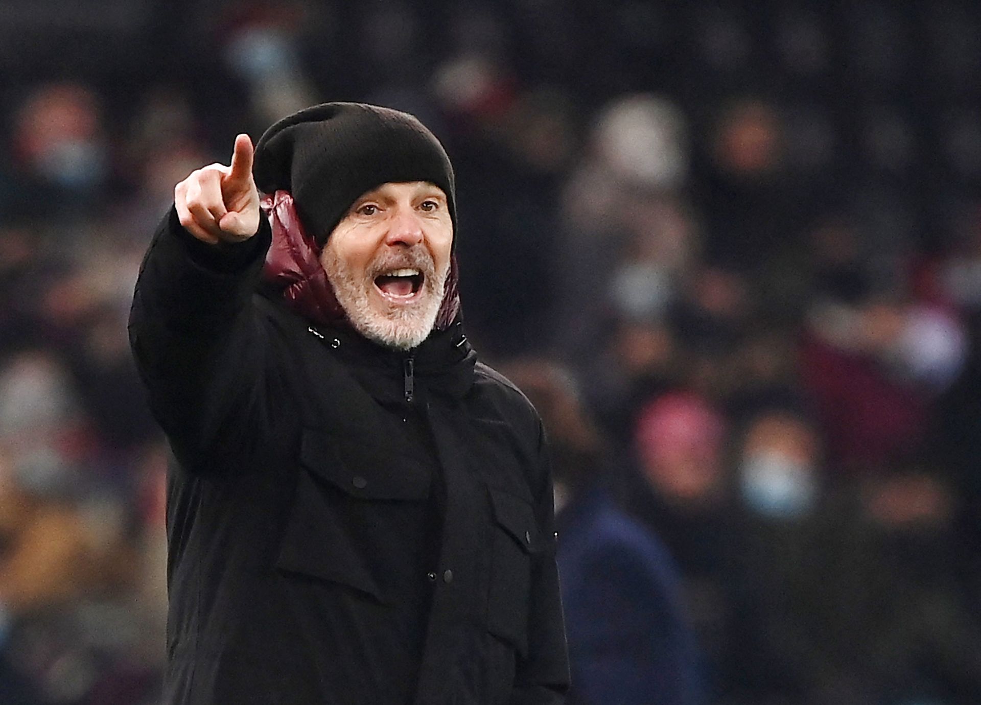 Piolis analyse efter 1-1 mod Udinese: Glasset er stadig halvt fyldt Stefano Pioli ser stadig lyst på mulighederne, selvom hans hold lavede for mange fejl lørdag aften. Foto: Ritzau Scanpix / Marco BERTORELLO / AFP