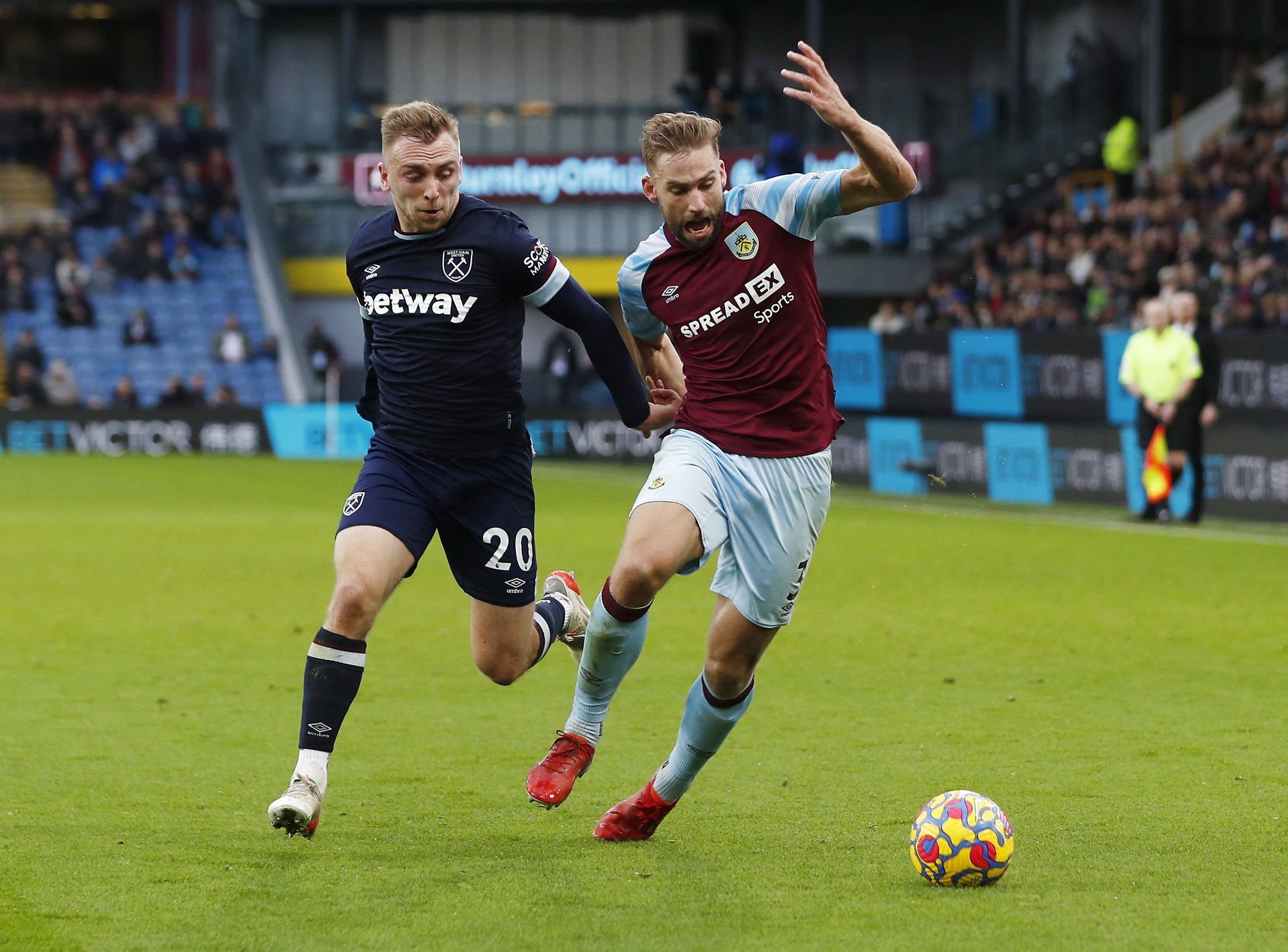 Moyes måtte nøjes med remis i sin jubilæumskamp for West Ham West Ham kunne med en sejr hægte sig på top tre-toget i Premier League, der ellers drøner derudad. Foto: Lee Smith/Reuters/Ritzau Scanpix