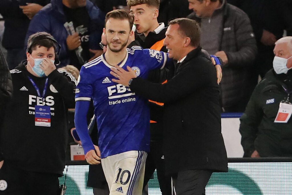 Leciesters James Maddison kommer ikke i aktion mod Tottenham