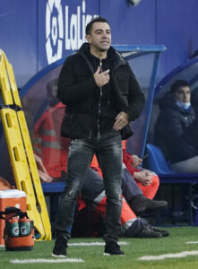 Xavi og Barcelona røg for første gang i 21 år ud af gruppespillet i Champions League