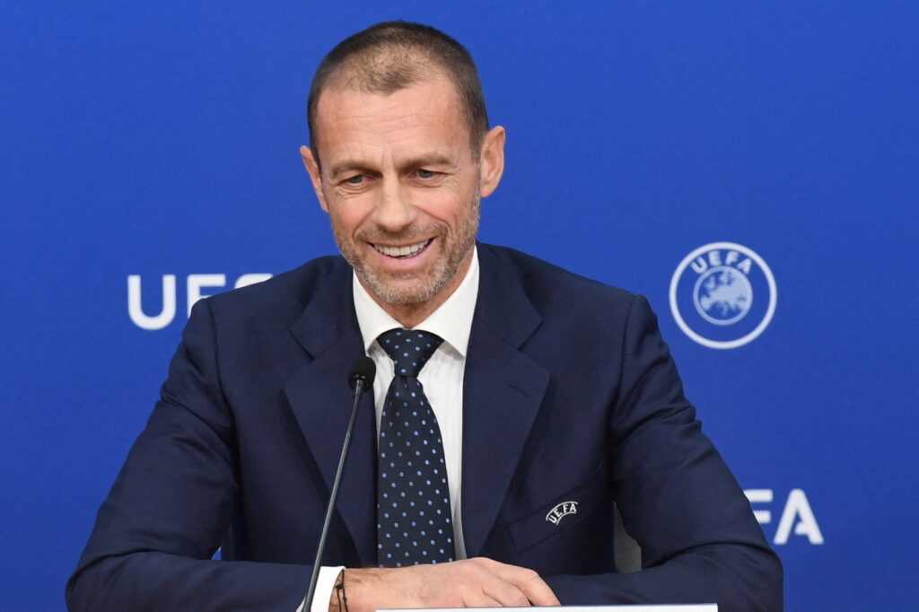 UEFA's præsident, Aleksander Ceferin, er træt af FIFA