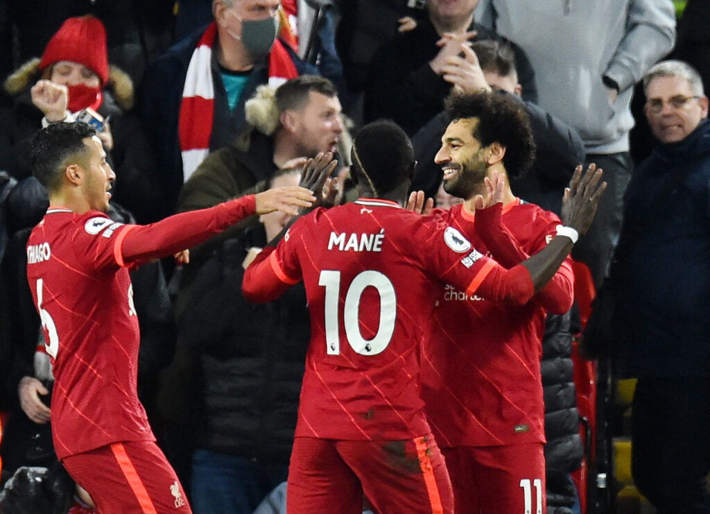 Liverpool 3-1 Newcastle Premier Legaue Mohamed Salah Sadio Mané