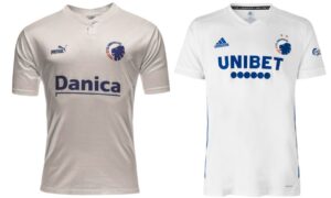 FCK trøje ny og gammel