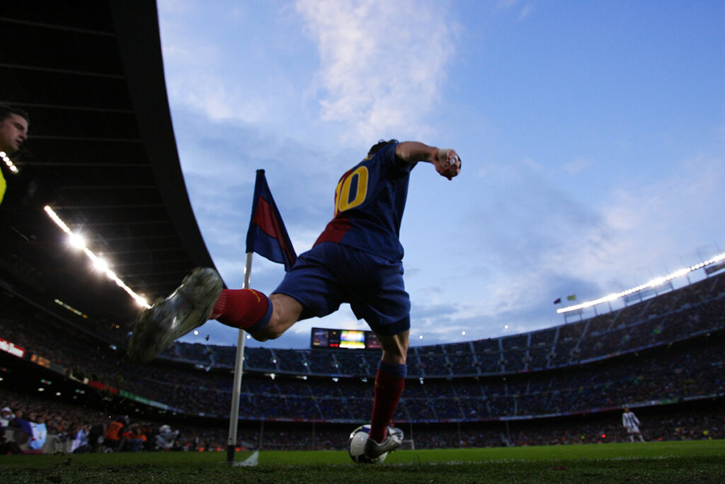Lionel Messi er blandt de mange store stjerner, der har spillet for FC Barcelona gennem historien.