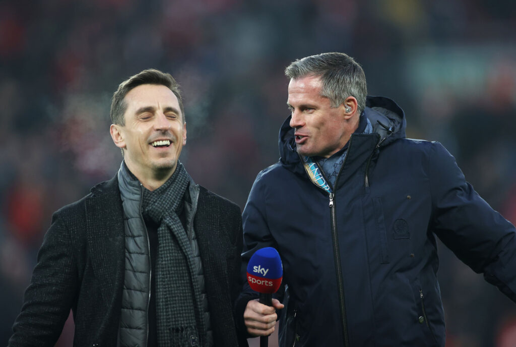 Jamie Carragher Lionel Messi Sky Sports Friday Night Football