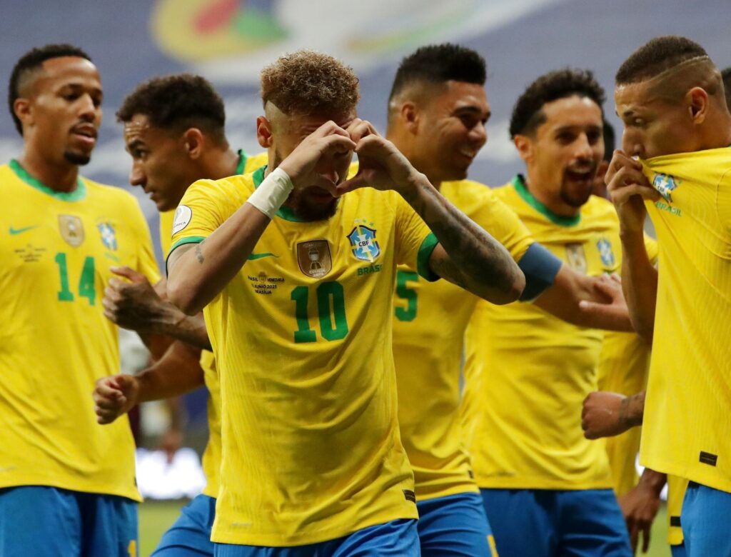 Brasilien er blandt VM-favoritterne.