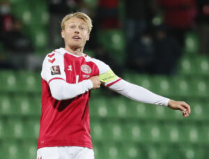 Simon Kjær vandt titlen som 'Årets Mandlige Fodboldspiller'.