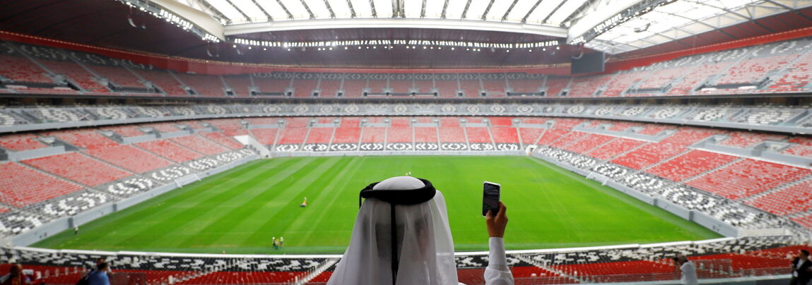Qatar er værtsland, når VM-slutrunden løber af stablen i november og december 2022. Foto: Kai Pfaffenbach/Reuters/Ritzau Scanpix