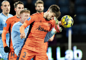 Alexander Juel Andersen i OB mod Randers.