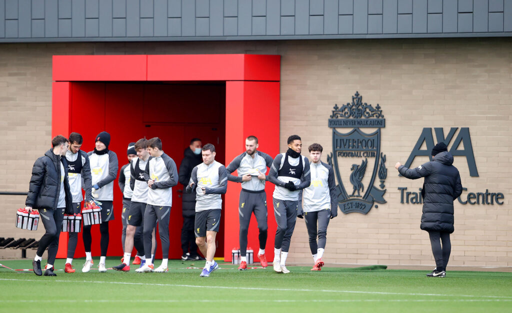 Liverpool træningsanlæg genåbnet Premier League covid-19 corona