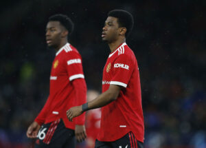 Amad Diallo bliver sendt fra Manchester United i Premier League til skotske Rangers resten af sæsonen.