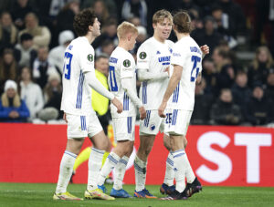 FC København skal i foråret spille Conference League, men det bliver uden Alex Blanco