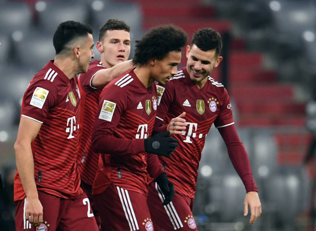 Leroy Sane er blot én af flere spillere på listen over smittede med Covid-19 i FC Bayern München.