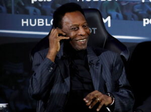 Pele i Paris til uddeling af Awards.