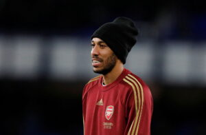 Pierre Emerick Aubameyang er upopulær hos Arsenal og Mikel Arteta