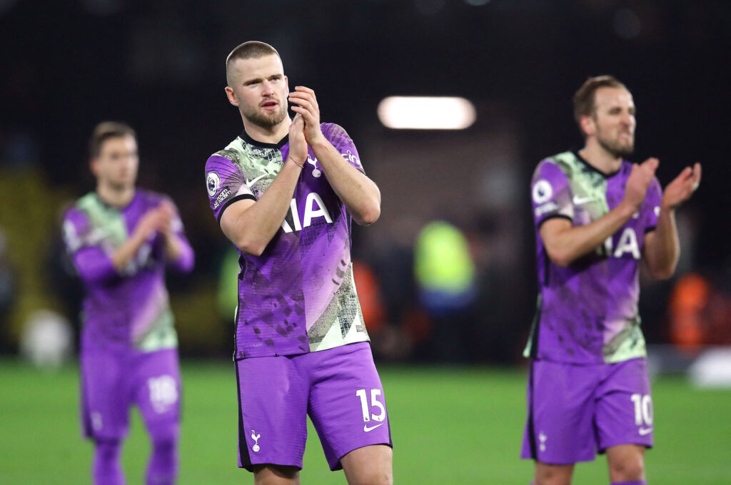 Eric Dier er tilbage tilbage i Tottenham-truppen, og han er derfor klar mod Chelsea på søndag.