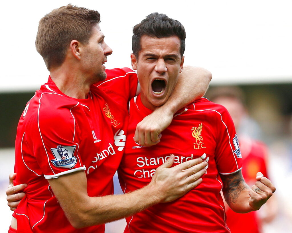 Steven Gerrard ser frem til ankomsten af Philippe Coutinho i Aston Villa