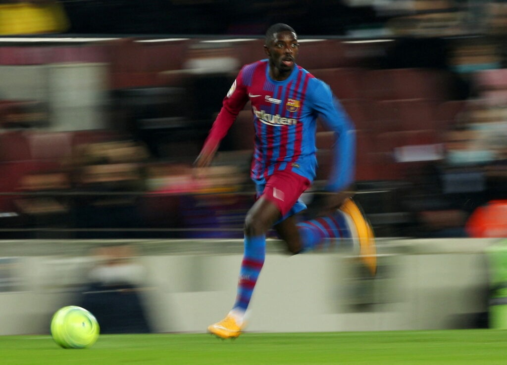 Ousmane Dembele lever måske på lånt tid i FC Barcelona.