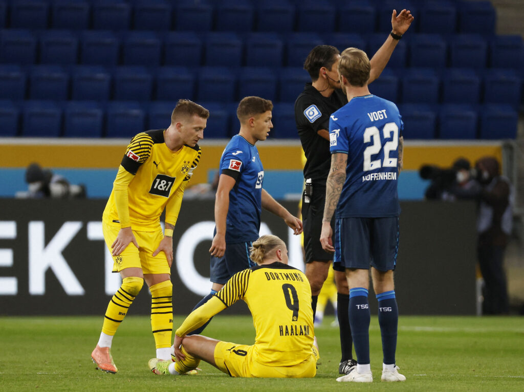 Erling Haaland BVB Dortmund Bundesliga skade