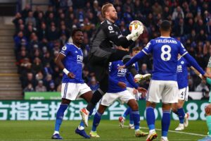 Kasper Schmeichel Leicester CIty Premier League Brighton