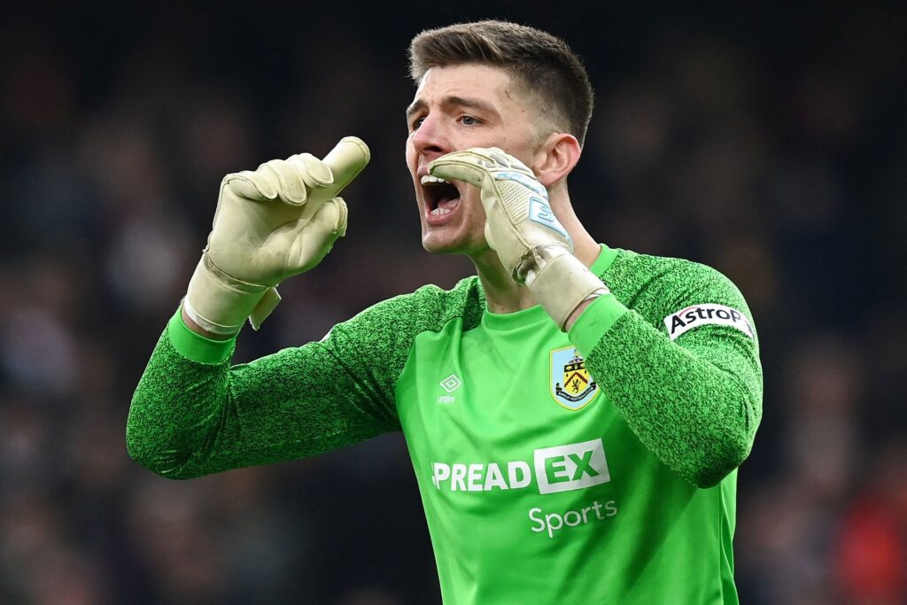 Nick Pope i Burnley-målet